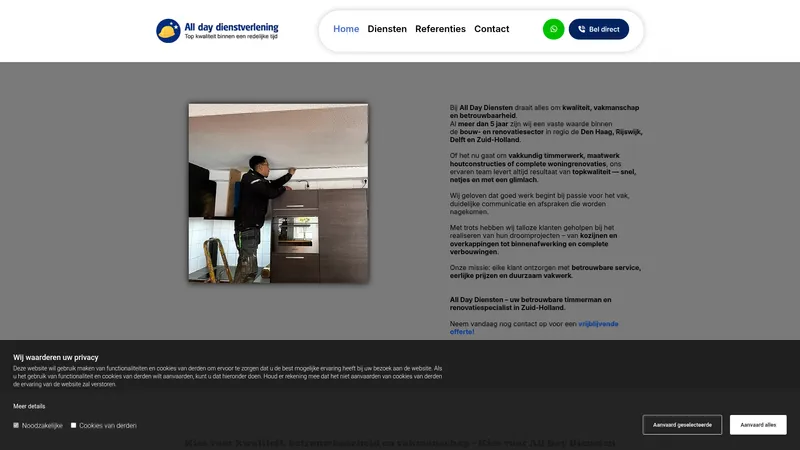 Website van All Day diensten