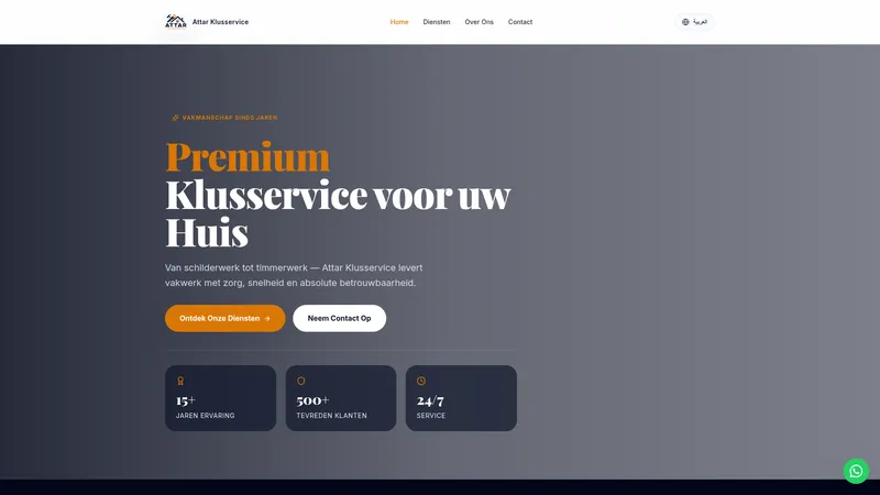 Website van Attarklusservice