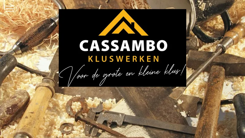 Website van Cassambo Kluswerken