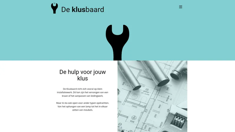 Website van De Klusbaard