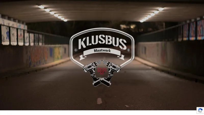 Website van De Klusbus Breda