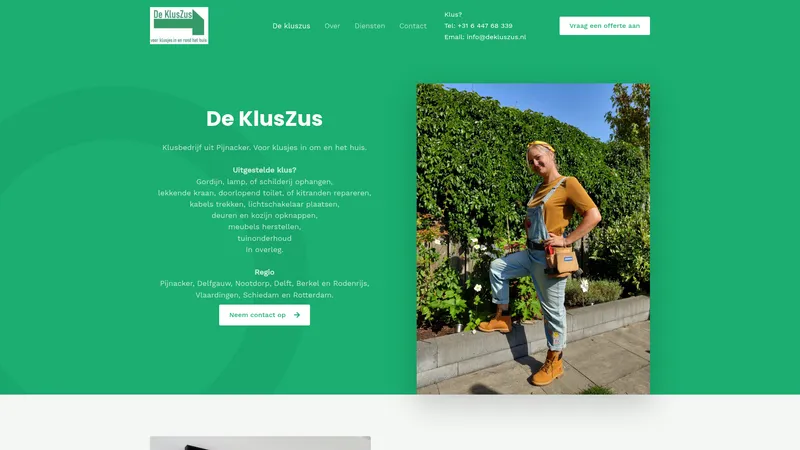 Website van De Kluszus