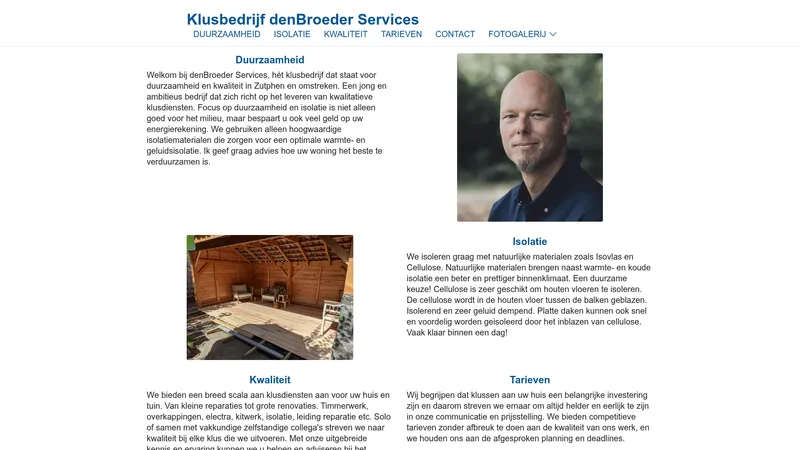 Website van denBroeder Services