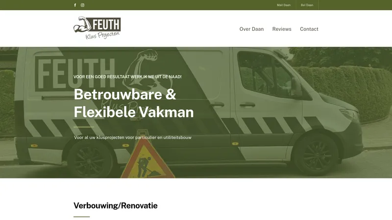 Website van Feuth🛠