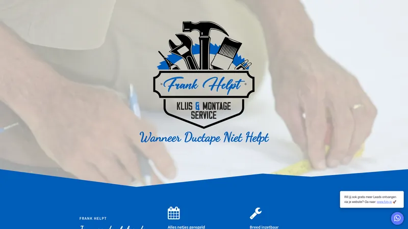 Website van Frank Helpt
