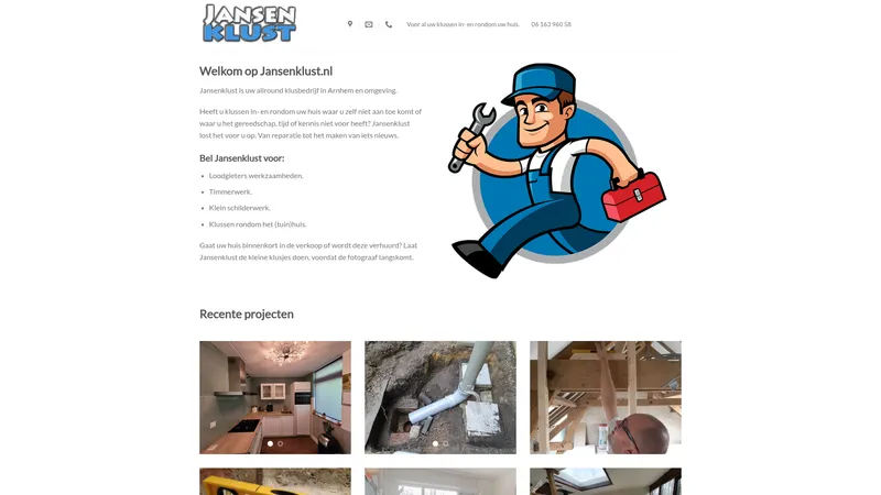 Website van Jansenklust