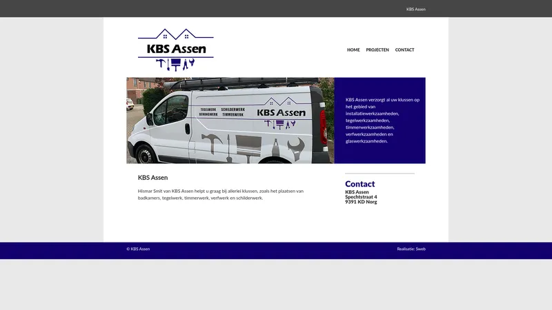Website van KBS Assen
