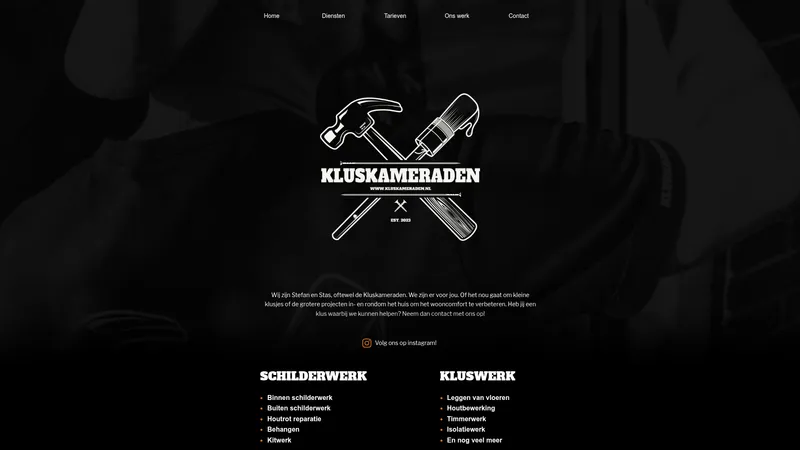 Website van Kluskameraden