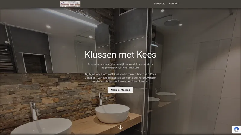 Website van Klussen met Kees ðŸ›
