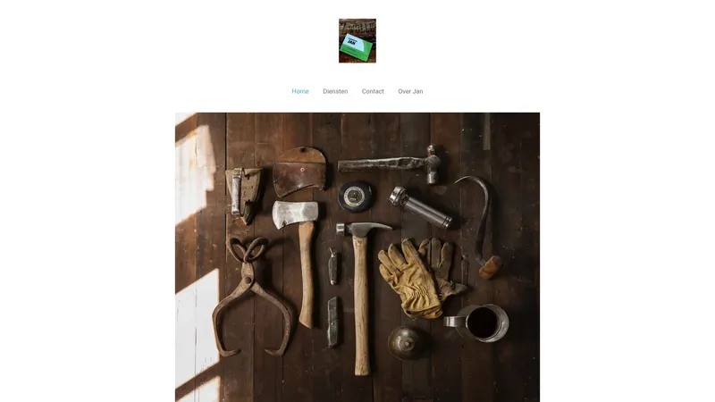 Website van Klusservice jan