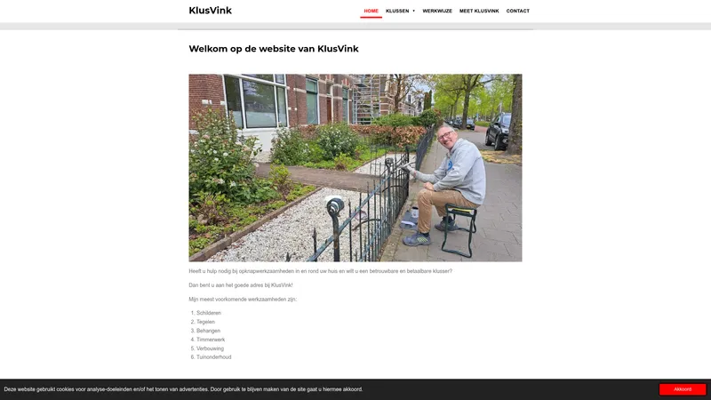 Website van KlusVink