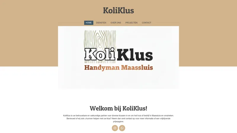 Website van KoliKlus