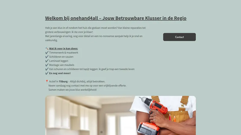 Website van Onehand4all