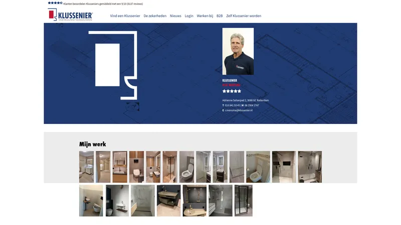 Website van R.W. Monsma t.h.o.d.n. De Klussenier
