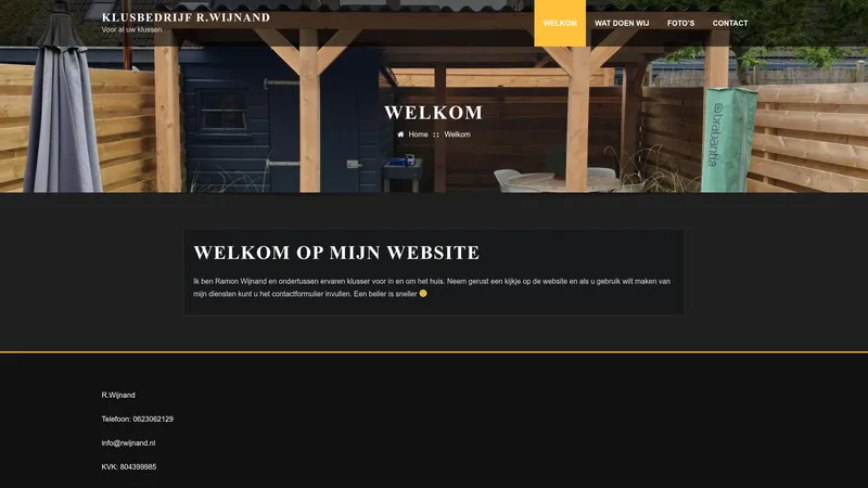 Website van R.Wijnand