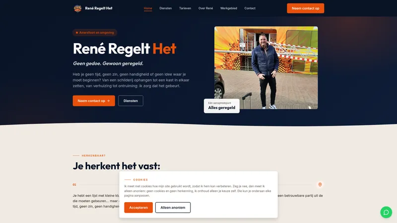 Website van René Regelt Het