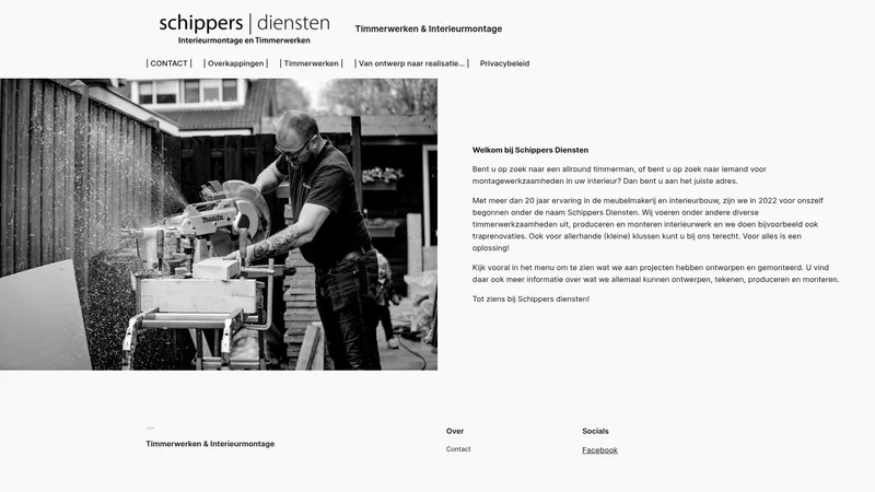 Website van Schippers Diensten